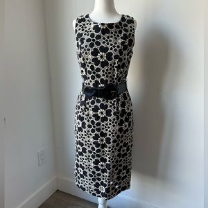 Tweed Floral Dress